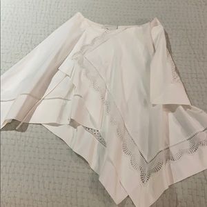 White Handkerchief skirt by 3.1 Philip Lim